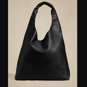 Banana Republic Vegan Leather Slouchy Tote NWT